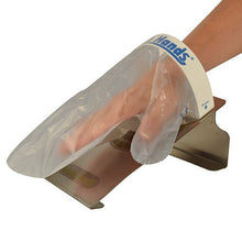 Lade das Bild in den Galerie-Viewer, PAPSTAR Clean Hands Base Kit, Edelstahl, 11,5x12,7x22 cm, silber | Faltschachtel (1 Stück)
