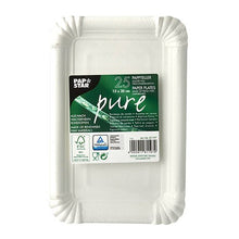 Lade das Bild in den Galerie-Viewer, PAPSTAR 25 Teller, Pappe "pure" rund weiss
