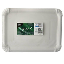 Lade das Bild in den Galerie-Viewer, PAPSTAR 25 Teller, Pappe "pure" rund weiss
