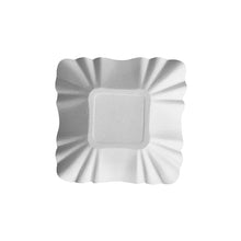 Lade das Bild in den Galerie-Viewer, PAPSTAR 100 Schalen, Pappe "pure" eckig weiss
