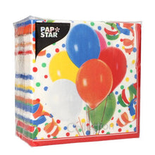 Lade das Bild in den Galerie-Viewer, PAPSTAR 100 Servietten, 3-lagig 1/4-Falz 33 cm x 33 cm

