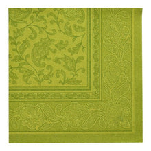 Lade das Bild in den Galerie-Viewer, PAPSTAR 50 Servietten "ROYAL Collection" 1/4-Falz 40 x 40 cm grün
