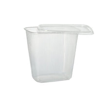 Lade das Bild in den Galerie-Viewer, Starpak 100 Verpackungsbecher, PP eckig transparent
