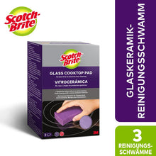 Lade das Bild in den Galerie-Viewer, Scotch-Brite™ Glaskeramik-Reinigungsschwamm | Packung (1 Stück)

