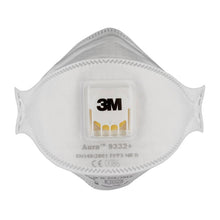 Lade das Bild in den Galerie-Viewer, 3M™ Aura™ Comfort Cool Flow™ Partikelmaske 9332+, FFP3, mit Ventil
