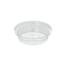 Lade das Bild in den Galerie-Viewer, Starpak 50 Einsätze, PET "Hurricane" rund Ø 9 cm · 2,2 cm glasklar | Folie (50 Stück)
