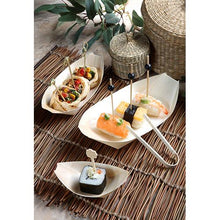 Lade das Bild in den Galerie-Viewer, PAPSTAR 50 Fingerfood - Schalen, Holz "pure" "Schiffchen"
