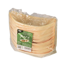 Lade das Bild in den Galerie-Viewer, PAPSTAR 50 Fingerfood - Schalen, Holz "pure" "Schiffchen"
