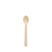 Lade das Bild in den Galerie-Viewer, PAPSTAR Kaffeelöffel aus FSC® Holz "pure", 11 cm, umweltfreundlich | Papptray (100 Stück)
