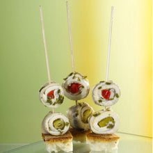 Lade das Bild in den Galerie-Viewer, PAPSTAR Fingerfood-Picker "pure" 15 cm, gedrechselt, elegant | Papptray (500 Stück)
