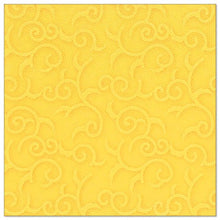 Lade das Bild in den Galerie-Viewer, PAPSTAR 50 Servietten "ROYAL Collection" 1/4-Falz 40 x 40 cm gelb
