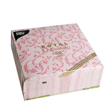 Lade das Bild in den Galerie-Viewer, PAPSTAR 50 Servietten "ROYAL Collection" 1/4-Falz 40 x 40 cm fuchsia
