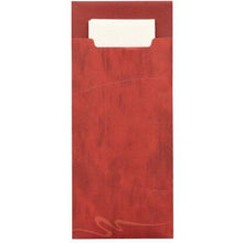 Lade das Bild in den Galerie-Viewer, PAPSTAR 520 Bestecktaschen 20 cm x 8,5 cm 33 x 33 cm 2-lag. mit passender Serviette
