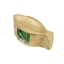 Lade das Bild in den Galerie-Viewer, PAPSTAR Teller aus Palmblatt "pure", 24x11 cm, Fischdesign | Schrumpffolie (25 Stück)
