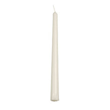 Lade das Bild in den Galerie-Viewer, PAPSTAR Leuchterkerzen 24 cm, weiß, 100 % Stearin, Ø 2,2 cm | Papptray (30 Stück)
