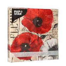 Lade das Bild in den Galerie-Viewer, PAPSTAR 20 Servietten, 33 cm x 33 cm 3-lagig 1/4-Falz Design Set 5
