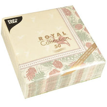Lade das Bild in den Galerie-Viewer, PAPSTAR 50 Servietten "ROYAL Collection" 1/4-Falz 40 x 40 cm Design

