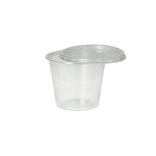 Lade das Bild in den Galerie-Viewer, Starpak 50 Dressingbecher, PP rund Ø 7,1 cm transparent
