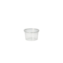Lade das Bild in den Galerie-Viewer, Starpak 50 Portionsbecher, PP rund 30 ml Ø 4,6 cm · 2,8 cm transparent | Folie (50 Stück)
