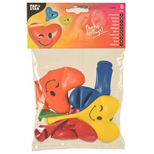 Lade das Bild in den Galerie-Viewer, PAPSTAR Luftballons "Heart - Blinky", Ø 28 cm, bunt sortiert | Beutel (6 Stück)
