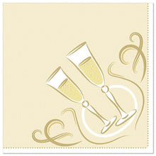 Lade das Bild in den Galerie-Viewer, PAPSTAR 50 Servietten "ROYAL Collection" 1/4-Falz 40 x 40 cm gold

