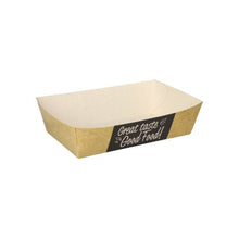 Lade das Bild in den Galerie-Viewer, PAPSTAR 50 Pommes-Frites-Trays "pure" "Good Food" 3,5 cm x 7 cm
