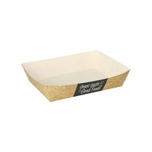 Lade das Bild in den Galerie-Viewer, PAPSTAR 50 Snacktrays, Pappe "pure" "Good Food"
