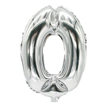 Lade das Bild in den Galerie-Viewer, PAPSTAR Folienluftballon 35 cm x 20 cm silber
