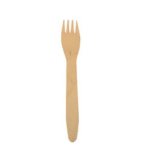 Lade das Bild in den Galerie-Viewer, PAPSTAR Holz-Gabeln "pure" 16,5 cm, umweltfreundlich und stabil | Karton (500 Stück)
