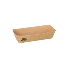 Lade das Bild in den Galerie-Viewer, PAPSTAR 80 Snacktrays, Pappe "pure" braun "100% Fair"
