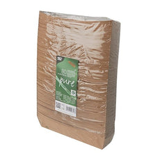 Lade das Bild in den Galerie-Viewer, PAPSTAR 80 Snacktrays, Pappe "pure" braun "100% Fair"
