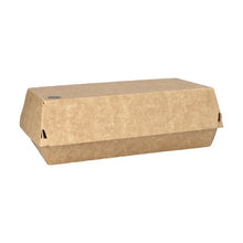 Lade das Bild in den Galerie-Viewer, PAPSTAR Baguetteboxen "pure", braun, 7,5x10,7x22 cm, 100% Fair | Folie (25 Stück)
