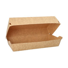 Lade das Bild in den Galerie-Viewer, PAPSTAR Baguetteboxen "pure", braun, 7,5x10,7x22 cm, 100% Fair | Folie (25 Stück)

