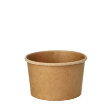 Lade das Bild in den Galerie-Viewer, PAPSTAR Suppenbecher rund, 230 ml, braun, ideal für Suppen und Snacks | Folie (25 Stück)
