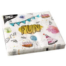 Lade das Bild in den Galerie-Viewer, PAPSTAR 20 Servietten, 33 cm x 33 cm 3-lagig 1/4-Falz Design Set 4
