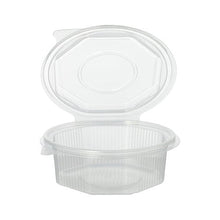 Lade das Bild in den Galerie-Viewer, Starpak 50 Verpackungsbecher mit Klappdeckeln, PP transparent 8-eckig
