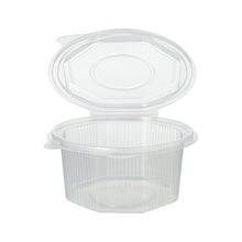 Lade das Bild in den Galerie-Viewer, Starpak 50 Verpackungsbecher mit Klappdeckeln, PP transparent 8-eckig
