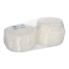 Lade das Bild in den Galerie-Viewer, Starpak 25 Verpackungsbecher mit Klappdeckeln, PP 8-eckig 1,5 l 5,9 cm x 18 cm x 18 cm transparent | Folie (25 Stück)
