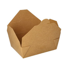 Lade das Bild in den Galerie-Viewer, PAPSTAR 50 Lunchboxen, Pappe "pure" braun
