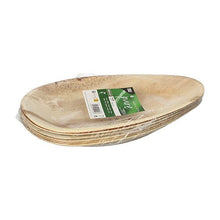 Lade das Bild in den Galerie-Viewer, PAPSTAR 6 Teller, Palmblatt "pure" oval

