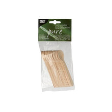Lade das Bild in den Galerie-Viewer, PAPSTAR Kaffeelöffel aus Holz "pure", 11 cm, umweltfreundlich | Beutel (25 Stück)
