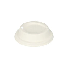 Lade das Bild in den Galerie-Viewer, PAPSTAR 50 Dom-Deckel, Zuckerrohr "pure" rund 2,5 cm Höhe weiss
