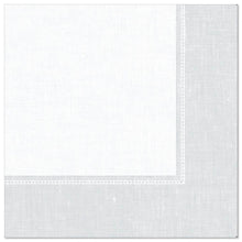 Lade das Bild in den Galerie-Viewer, PAPSTAR 50 Servietten "ROYAL Collection" 1/4-Falz 40 x 40 cm weiss
