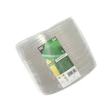 Lade das Bild in den Galerie-Viewer, PAPSTAR 50 Deckel für Salatschalen, rund klar 2 cm Höhe PLA
