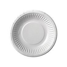 Lade das Bild in den Galerie-Viewer, PAPSTAR Schalen rund, 19 cm, 3 cm hoch, weiß, ideal für Feste | Schrumpffolie (12 Stück)

