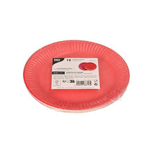 Lade das Bild in den Galerie-Viewer, PAPSTAR 12 Teller, Pappe rund Ø 18 cm farbig sortiert
