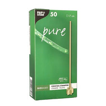 Lade das Bild in den Galerie-Viewer, PAPSTAR 50 Cocktail-Stampfer, Holz "pure" 17 cm natur
