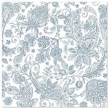 Lade das Bild in den Galerie-Viewer, PAPSTAR 50 Servietten "ROYAL Collection" 1/4-Falz 40 x 40 cm blau
