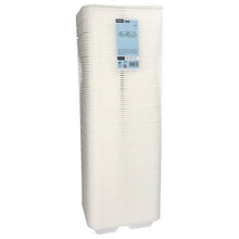 Lade das Bild in den Galerie-Viewer, Starpak 100 Siegelschalen, XPS 2-geteilt weiss laminiert
