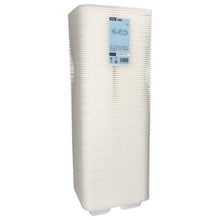Lade das Bild in den Galerie-Viewer, Starpak 100 Siegelschalen, XPS 3-geteilt 925 ml 4,2 cm x 21,2 cm x 25 cm weiss laminiert | Folienbeutel (100 Stück)
